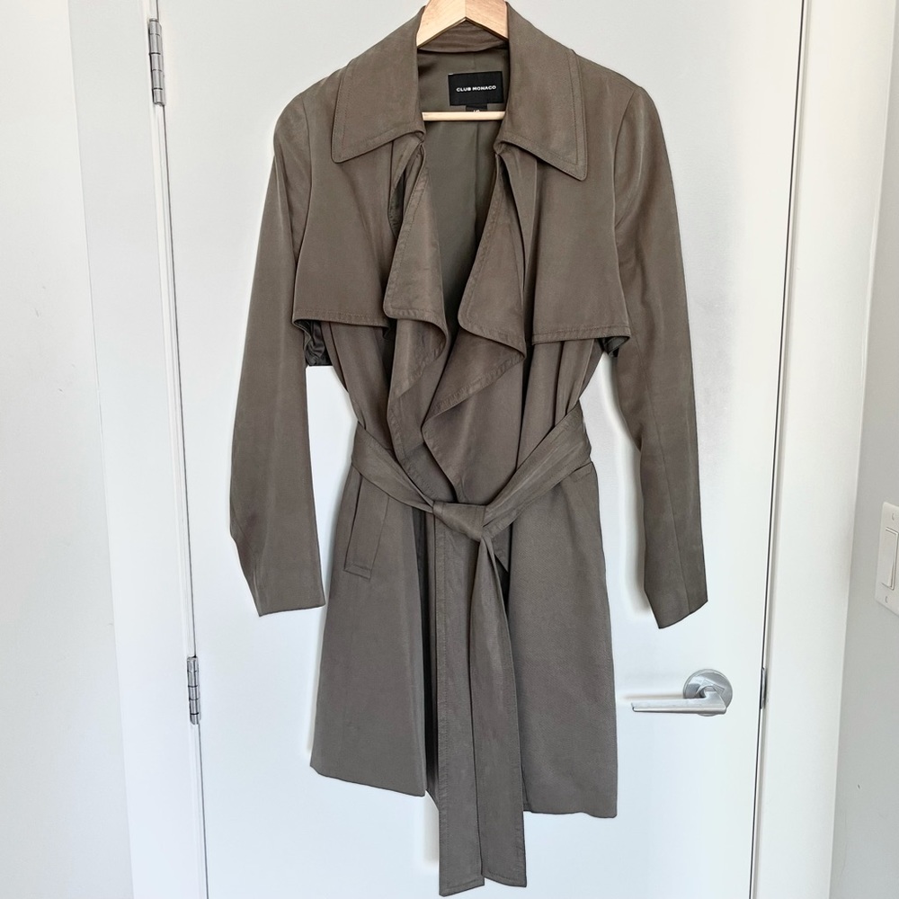 Club Monaco Trench Coat